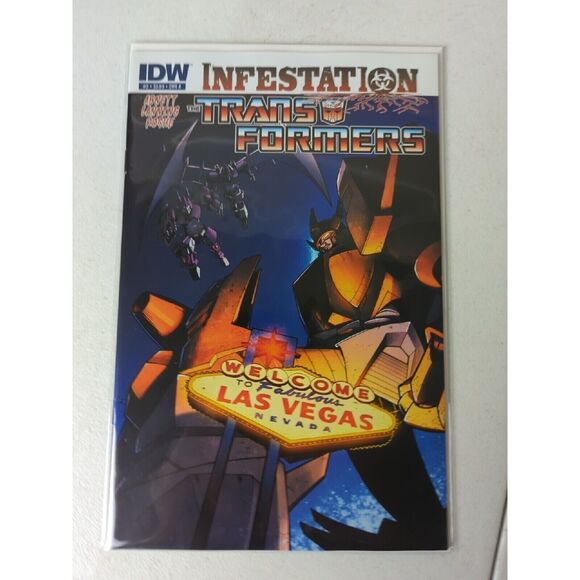 Transformers: Infestation #1-2 VF/NM A Covers + 2B + 1:10 Variant - IDW Comics - Picture 5 of 5